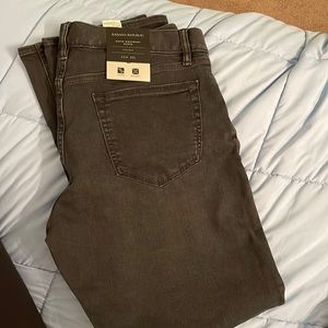 Mens black jeans - banana republic rapid movement denim